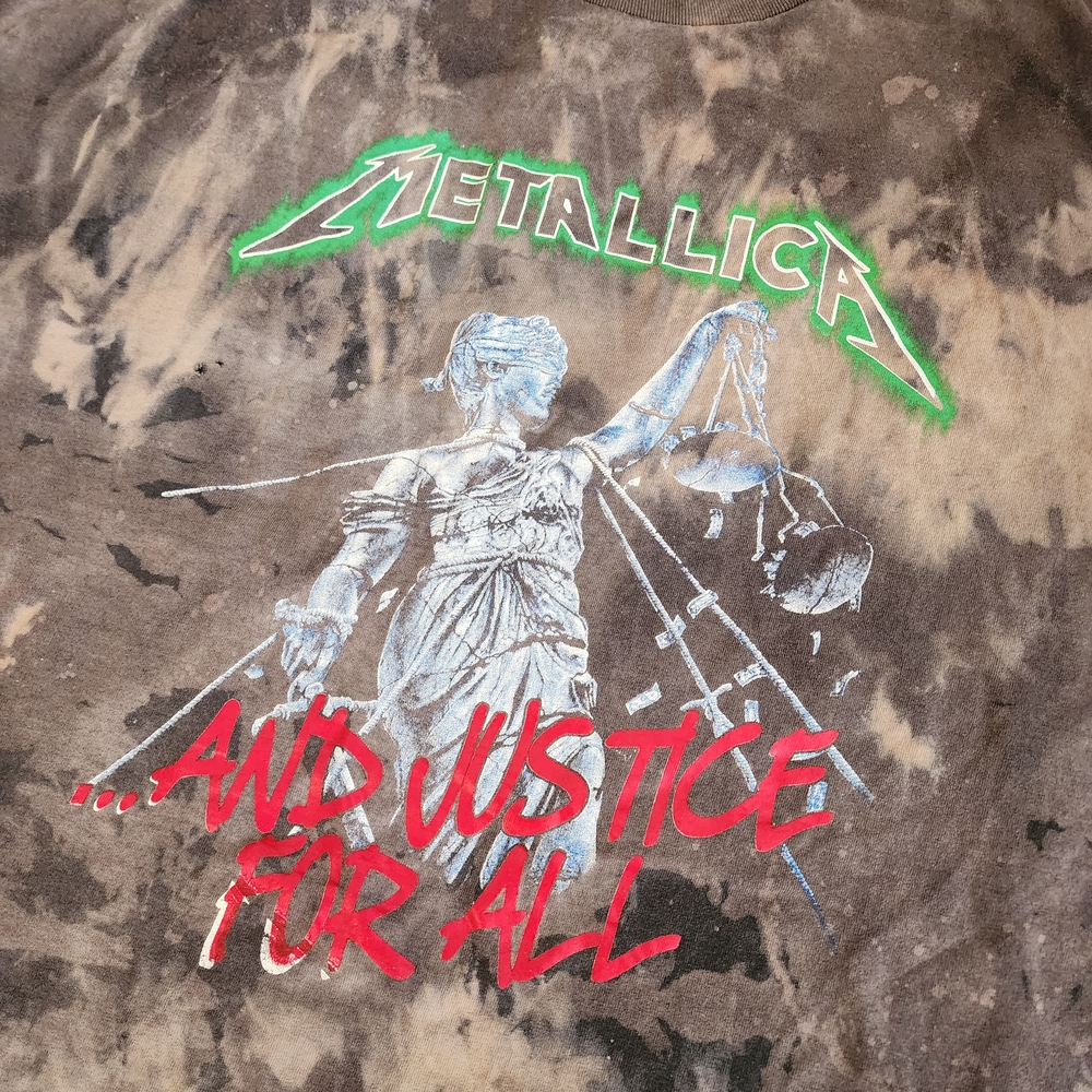 Metallica Brown Tie-Dye Graphic Tee - Picture 3 of 3